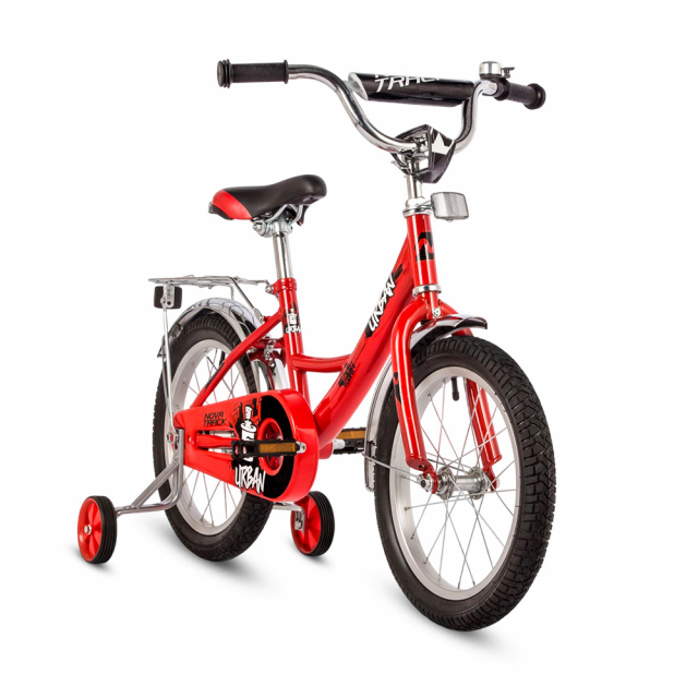 Велосипед NOVATRACK URBAN 16" (2022) 1 ск. (Красный)