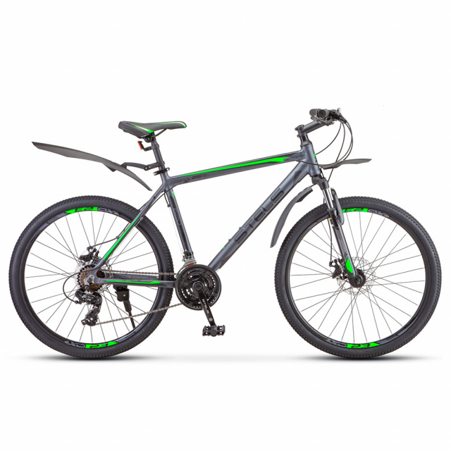 Велосипед STELS Navigator 620 MD 26" V010 (2020) 21 ск. (14" (135-155), Антрацитовый)
