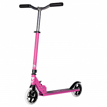 Самокат Novatrack Jungle Alloy 125 (125.JUNGLE.PN25) розовый
