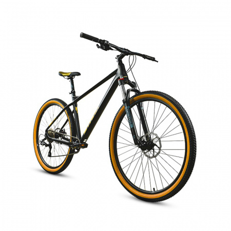Велосипед Stark 25 Hunter 29.1 D  (L (19"), Чёрный матовый-песочный)