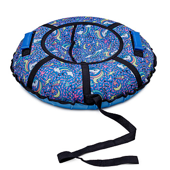 Комплект Ватрушка Вихрь Оксфорд принты 110 + камера (Единорожка в небе)