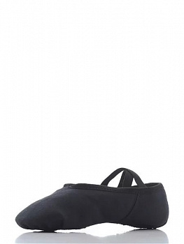 Чешки танцевальные SALIX 0110 (с резинкой, сплошная подошва)