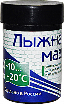 Мазь лыжная сцепления GEKARS темп. -10-20С 35 гр. зелёная