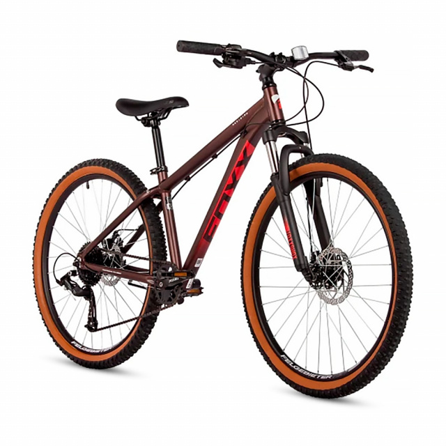 Велосипед FOXX 27,5" MERIDIAN  (16" (150-170), Коричневый)