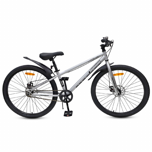 Велосипед NAMELESS SPORT D 24" (2025) (12,2", Серебристый-чёрный)
