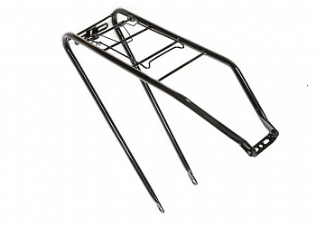 Багажник TRIX 28" стальной, усиленный, чёрный