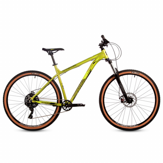 Велосипед STINGER PYTHON STD D 29" (2024)  (18" (167-178), Зеленый)