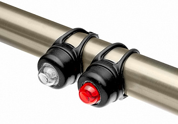 Комплект мини-фар Stels JY-320F+JY-320T чёрные