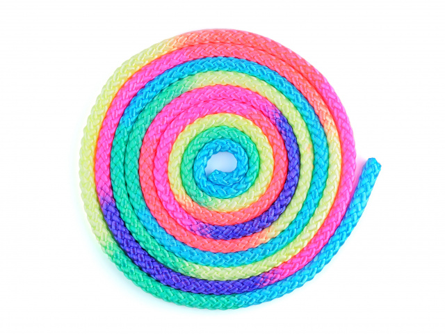 Скакалка для художественной гимнастики Larsen АВ253 3м радужная Скакалка для художественной гимнастики Larsen АВ253 3м радужная