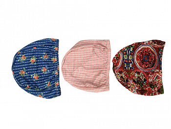 Шапочка для плавания с  рисунком текстиль