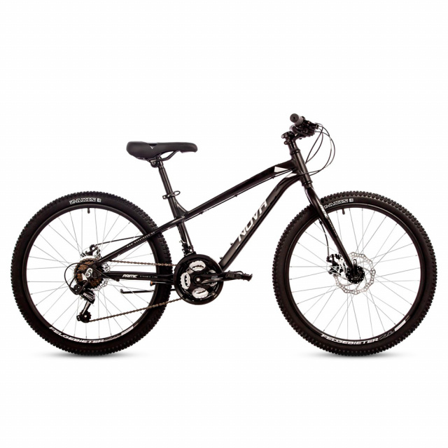 Велосипед NOVATRACK PRIME D 24" (2024) 18 ск. (13" (130-150), Черный)
