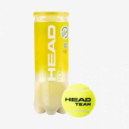 Набор мячей для большого тенниса HEAD Team (3 шт.в тубе)