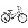 Велосипед FOXX JASMINE 20" V (2026) 6 ск. (Голубой)