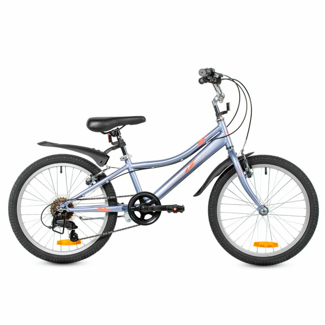 Велосипед FOXX JASMINE 20" V (2026) 6 ск. (Голубой)