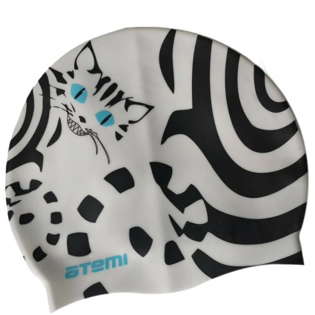 Шапочка для плавания Atemi (кот) PSC412