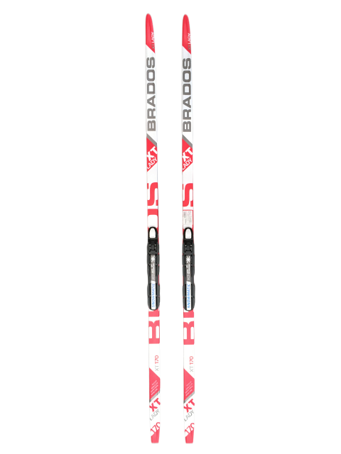 Пластиковые лыжи STC BRADOS XT LADY с насечкой, NNN р.M Пластиковые лыжи STC BRADOS XT LADY с насечкой, NNN р.M