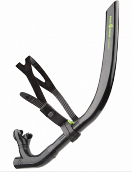 Тренажер дыхательный Mad Wave M0773 01 0 01W PRO SNORKEL, Black