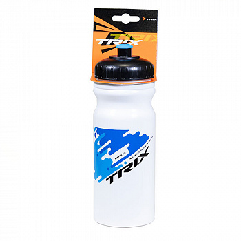 Фляга TRIX 680 мл. CSB-535 LDPE сине-чёрно-белая Фляга TRIX 680 мл. CSB-535 LDPE сине-чёрно-белая