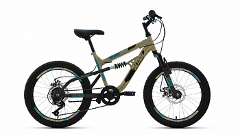 Велосипед ALTAIR MTB FS 20" disc (2020) 6 ск.