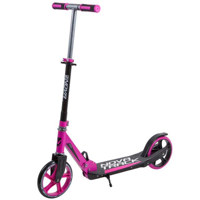 Самокат Novatrack Polis 200 (200P.POLIS.PN9) розовый