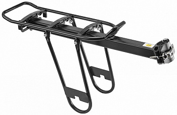 Багажник 20-28" BLF-H3 консольный быстросъемный алюминиевый черный Багажник 20-28" BLF-H3 консольный быстросъемный алюминиевый черный