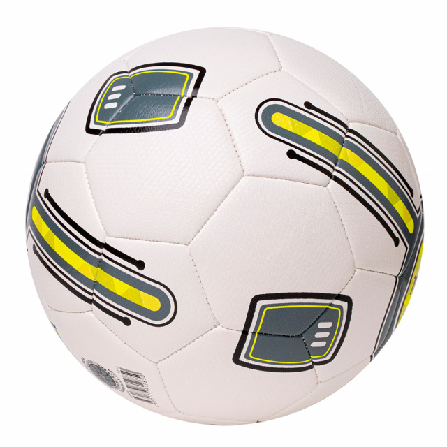 Мяч футбольный Torres BM300 2024 год (р.3, Белый - серый - желтый)