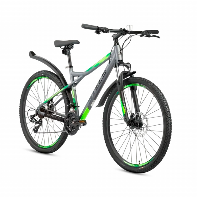 Велосипед STELS Navigator 710 MD 27,5 V020 (2025)  (18" (167-178), Серый-зелёный)