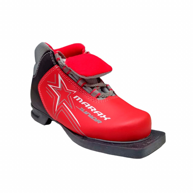 Ботинки лыжные MARAX МX JUNIOR NEW (31, Красный)