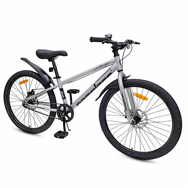 Велосипед NAMELESS SPORT D 24" (2025) (12,2", Серебристый-чёрный)