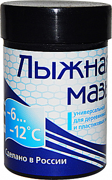 Мазь лыжная сцепления GEKARS темп. -6-12С 35 гр. синяя