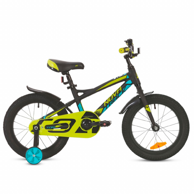 Велосипед NOVATRACK TORNADO 16" (2019)  (Черный)