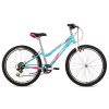 Велосипед NOVATRACK JENNY 24" V (2023) 6 ск. (12" (120-140), Голубой)