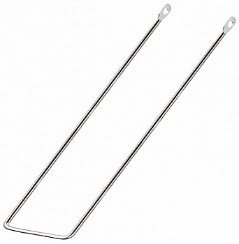 Подпорка для велокорзины 24" длина 350 мм. стальная, хромированная