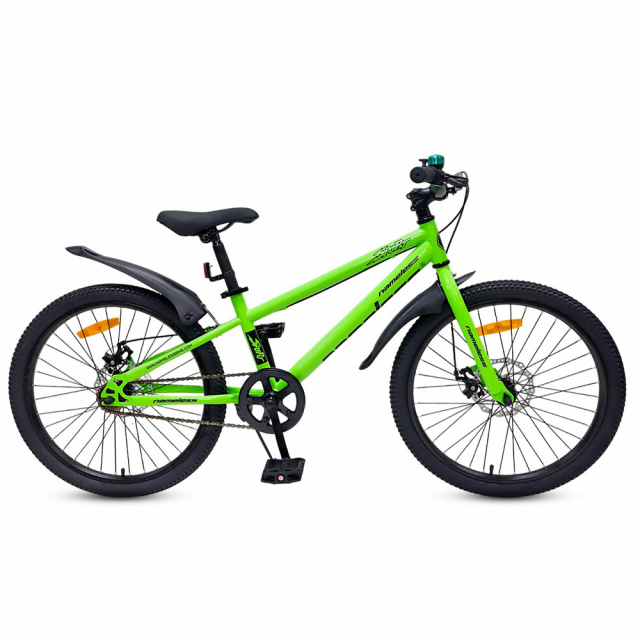 Велосипед NAMELESS SPORT D 24" (2025) (Зелёный неон-чёрный)