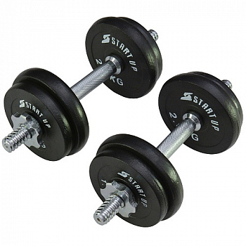 Набор гантелей Start UP HD2601-20 2*10 кг Набор гантелей Start UP HD2601-20 2*10 кг
