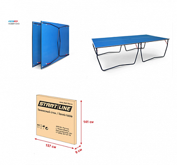 Теннисный стол Start Line Hobby EVO BLUE Теннисный стол Start Line Hobby EVO BLUE
