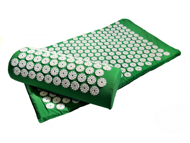 Набор массажный CLIFF акупунктурный(аппликатор,коврик,валик)