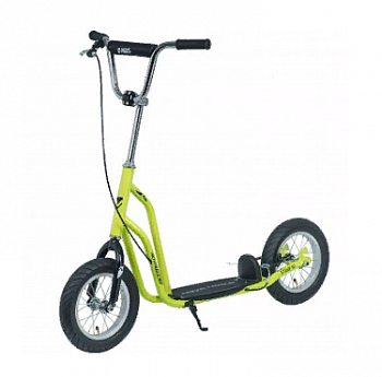 Самокат Novatrack Stamp №1 (12STAMPN1.LM20) лимонный