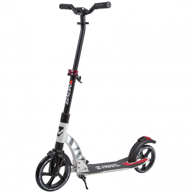 Самокат Novatrack Deft 230 (230FS.DEFT.BWT9) черно-белый Самокат Novatrack Deft 230 (230FS.DEFT.BWT9) черно-белый