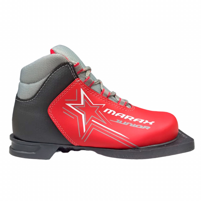 Ботинки лыжные MARAX МX JUNIOR NEW (31, Красный)
