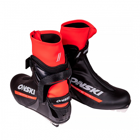 Ботинки лыжные ONSKI SKATE PRO RED NNN