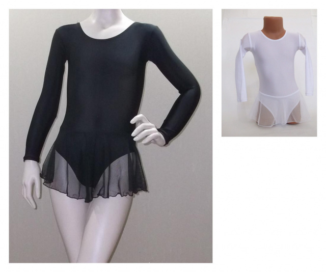 Купальник гимнастический с юбкой Нола хлопок Купальник гимнастический с юбкой Нола хлопок