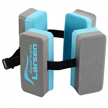 Пояс секционный для обучения плаванию Aqua Fitness Larsen YP-10 4 секции