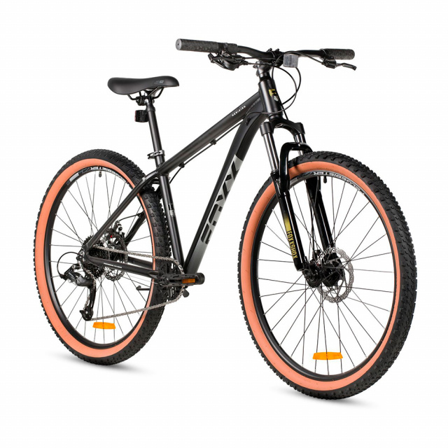 Велосипед FOXX 27,5" MERIDIAN  (16" (150-170), Чёрный)