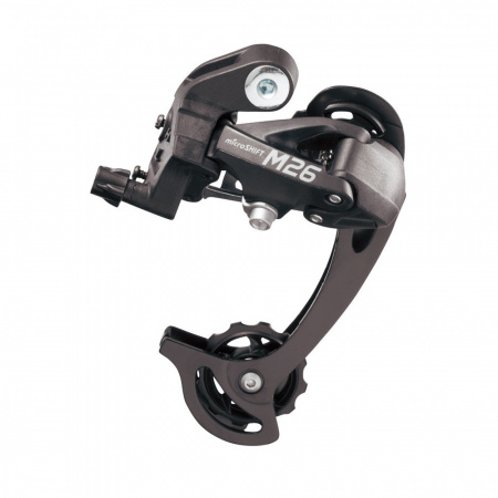 Переключатель скоростей задний Microshift RD-M26L 7-8 скоростей чёрный под болт