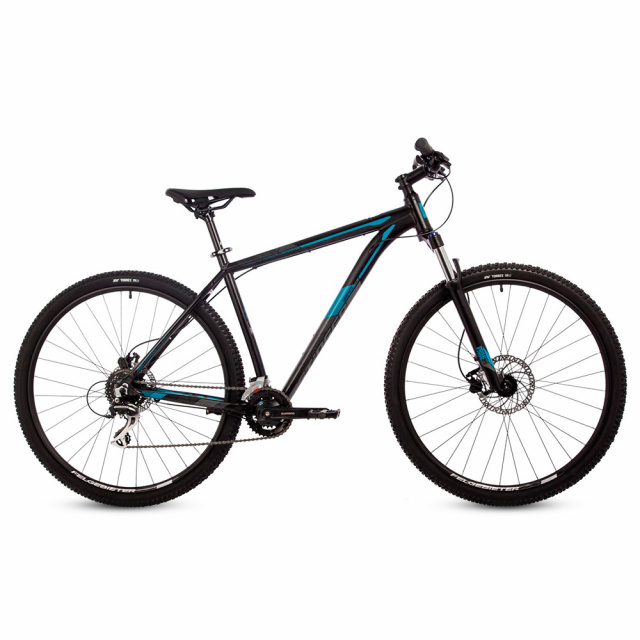 Велосипед STINGER GRAPHITE EVO D 29" (2024)  (20" (178-185), Черный)
