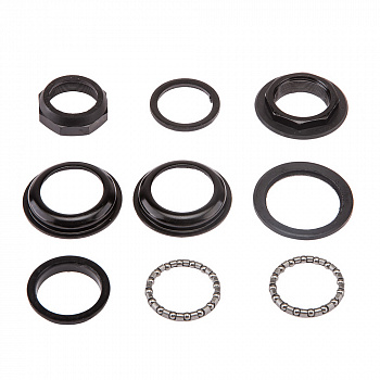 Детали рулевой колонки FP-H805 1-1/8" безрезьб., полуинтегрированная чёрная