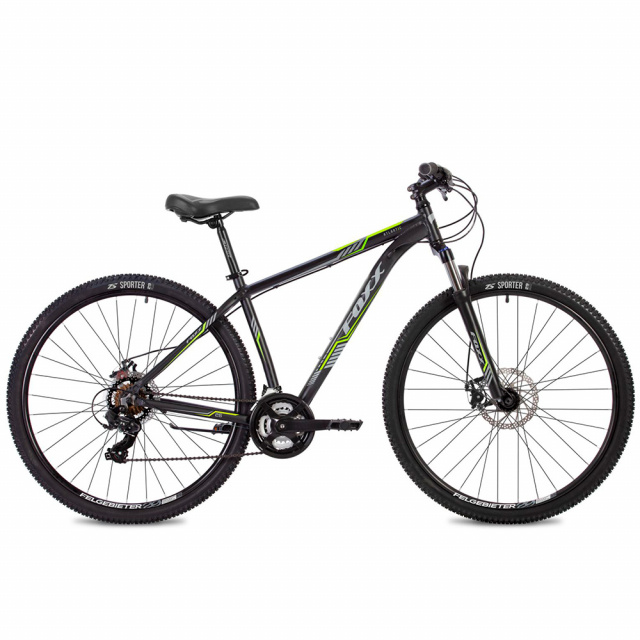 Велосипед FOXX 29" ATLANTIC D (2024)  (20" (178-185), Зеленый)
