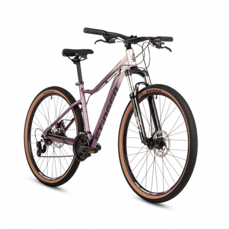 Велосипед STINGER LAGUNA D 26" (2025)  (SM, Серебряный)