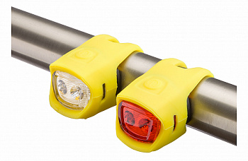 Комплект мини-фар Stels JY-3204F+JY-3204T жёлтые